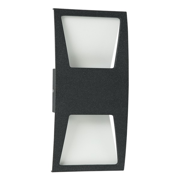 Spoljna LED lampa S4372 BK+WH