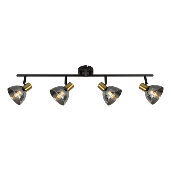 Spot lampa FE407-4 BK+SG