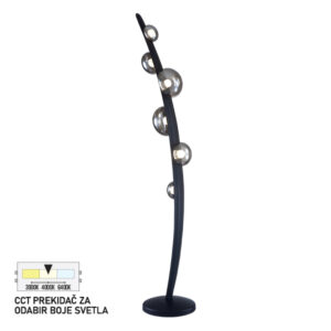 LED podna lampa FK2015-15F BK