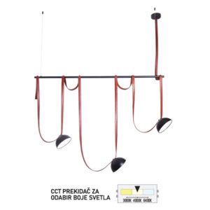 LED viseća lampa FK2100-30V BK/BR