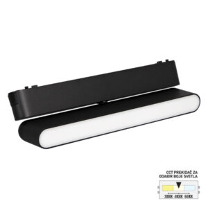 LED magnetna svetiljka CCT ULTRA SLIM FMS1101-12 BK