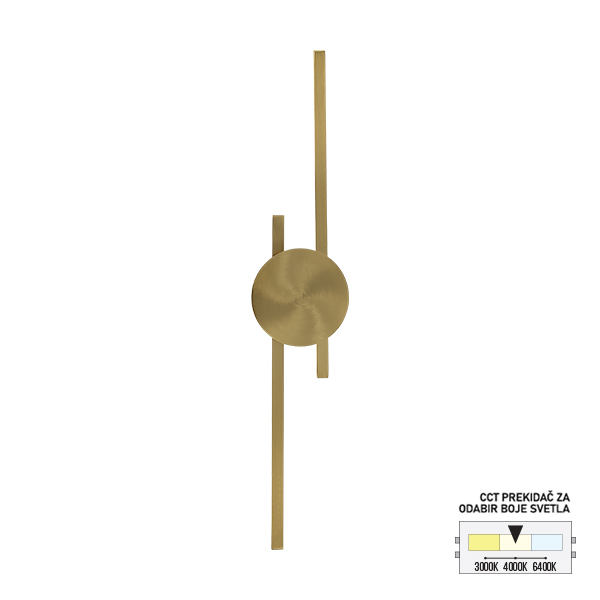 LED zidna lampa F2612-12Z SG