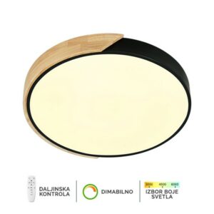 LED plafonska lampa F2811-16C BK+WD