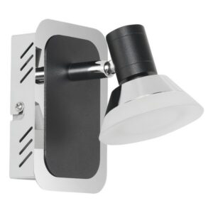LED spot lampa LS100-1 CH+BK