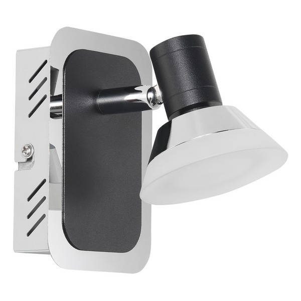 LED spot lampa LS100-1 CH+BK