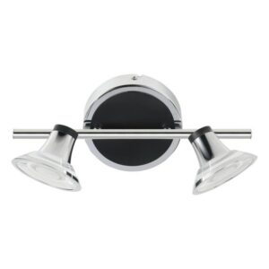 LED spot lampa LS101-2 CH+BK