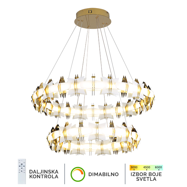 LED visilica KP4000-130V T