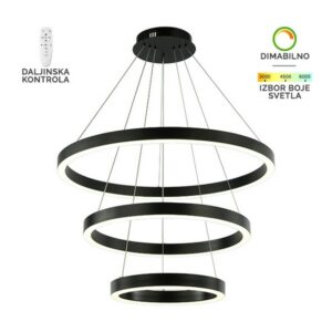 LED visilica F2048-130V BK