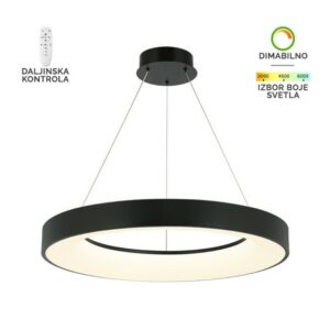 LED visilica F2049-86V BK