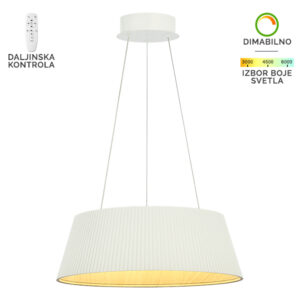 LED visilica FK2003-62V WH