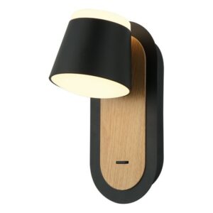 LED zidna lampa F2077-8Z BK+WD