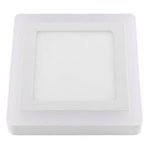 LED panel nadgradni LPD-08-9S WH+WW