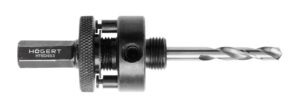 Hogert HT6D463 burgija sa prihvatom za krunske pile, bi-metal, 32-152 mm, hex 7/16"