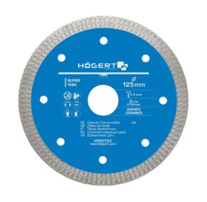 Hogert HT6D722 rezni dijamantni disk 125 mm, za rezanje keramike