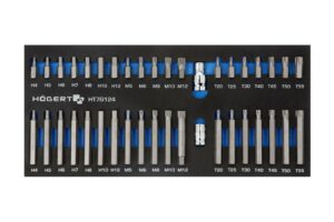 Hogert HT7G124 organizator eva set bitova 40 kom