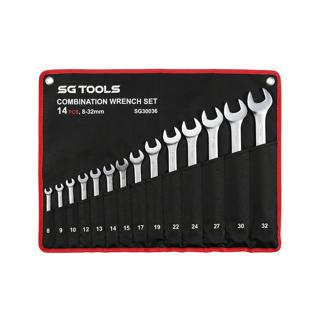 SG TOOLS set kombinovanih ključeva 14 delova, 8-32mm, SG30036