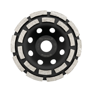 SG TOOLS lončasta ploča za brušenje betona 125mm, 18 segmenata, SG50014