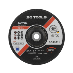 SG TOOLS rezna ploča ispupčena 230 x 3.0mm Metal Premium A 30 RBF, SG11011