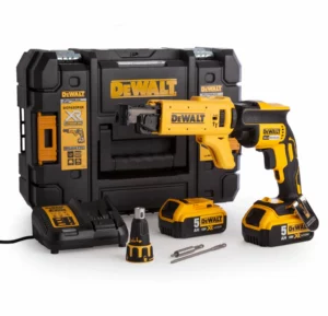 DeWalt DCF620P2K akumulatorski šauber za gips, bez četkica, 18V, sa 2x5.0Ah baterijama