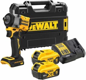 DeWalt DCF922P2T akumulatorski udarni zavrtač, 18V, sa 2x5.0Ah baterijama
