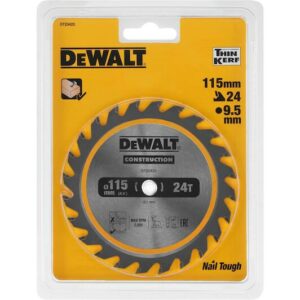 DeWalt DT20420 list kružne testere za drvo za akumulatorske testere, 115mm, 24T