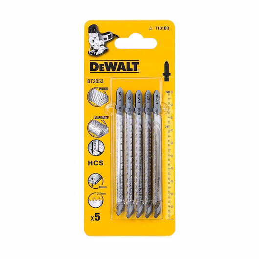 DeWalt DT2053 list testere za ubodnu testeru, 100mm, 5 komada