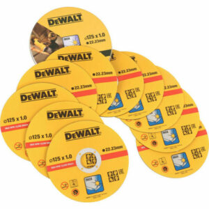 DeWalt DT3507 rezna ploča za metal, fastcut, 10 komada, 125 x 22,23 x 1,0 mm