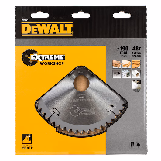 DeWalt DT4094 list za kružnu testeru, 190mm, 48 zuba
