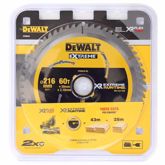 DeWalt DT99570 list za kružnu testeru, 216mm, 60 zuba